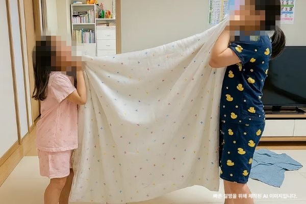 세탁물에 생긴 녹물 얼룩