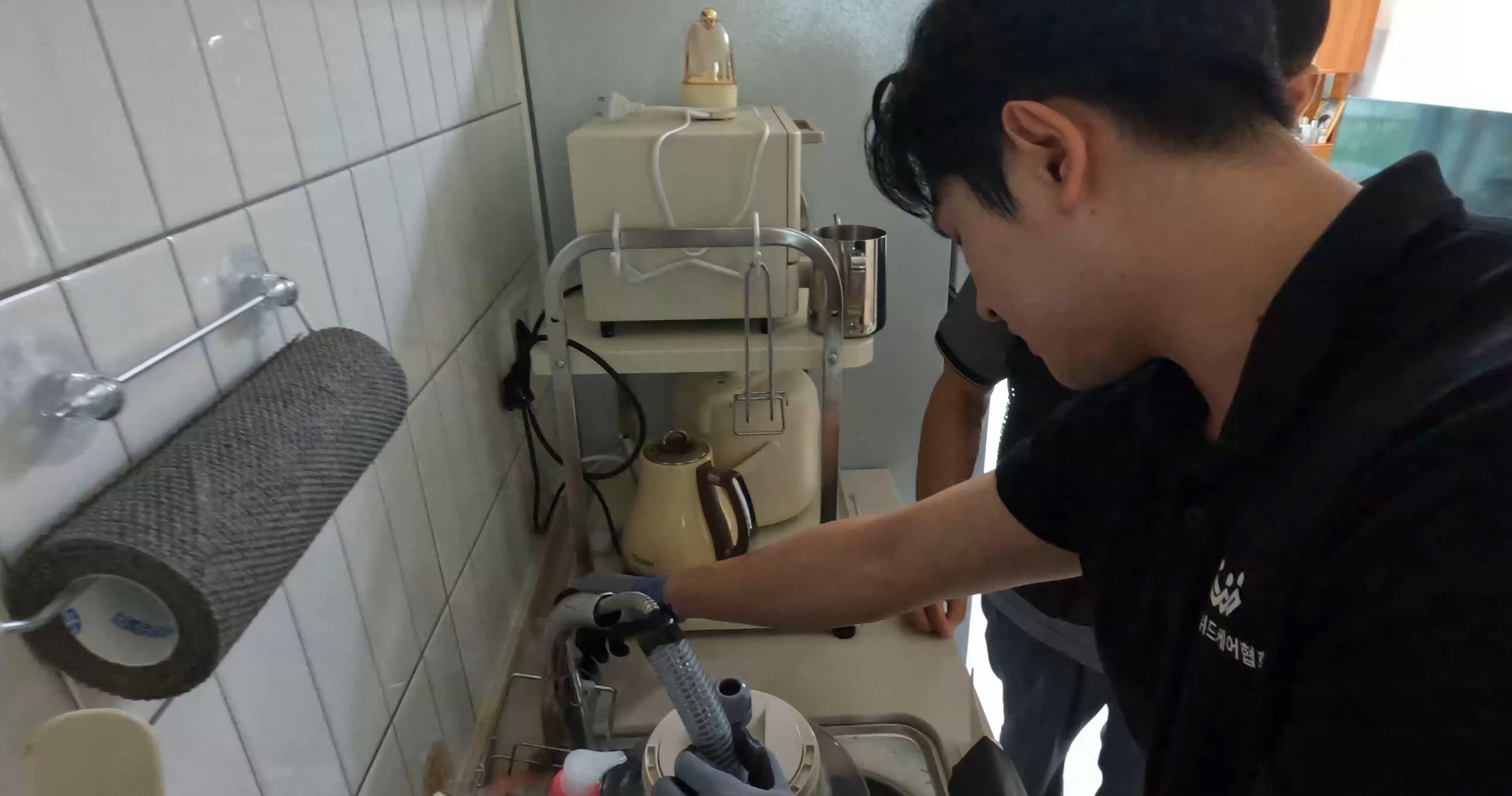 협회 전문 세척관리사 주방 시공